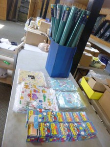 Gift Wrap Paper and Gift Tags