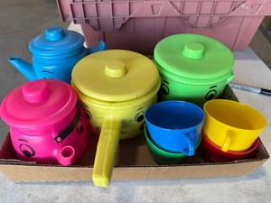 Childrens Play Tea Cookware Set