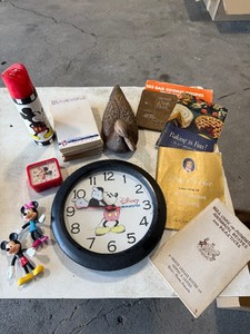 Mickey Mouse, Note Pads, Cookbooks & More