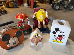M&M & Mickey Mouse Collectables