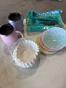Coffee Mugs, Kitchen Utensils & Plates