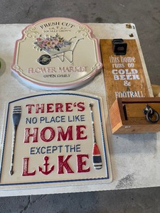 Tin Signs & Bottle Opener