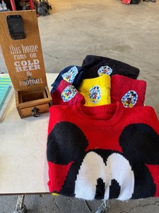 Mickey Mouse Towels & Sweater