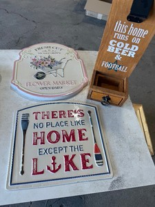 Tin Signs & Bottle Opener