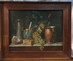 Just Dessert framed print by William Michael Harnett