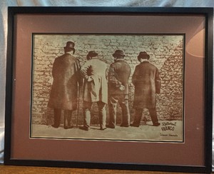 Depression Era Bread Line framed print by Bill Cannon