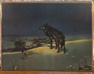 The Lone Wolf print