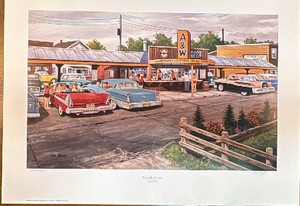 Roadside Cuisine print by Ken Zylla
