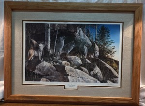 Rocky Outpost framed print by Jim Hansel