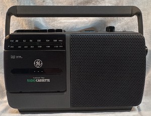 General Electric Portable RadioCassette Player