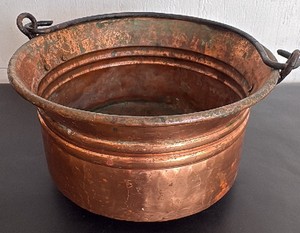 Hammered Copper Pot