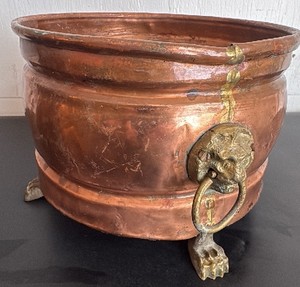 Vintage Copper Planter