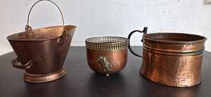 Three Copper Pots