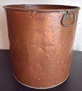 Large Heavy Copper Pot