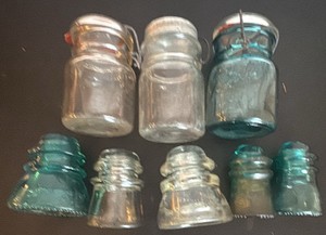 Vintage Jars and Insulators