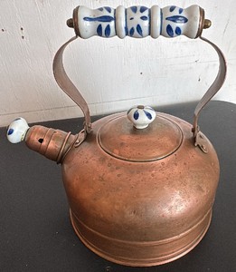 Vintage Copper Teapot