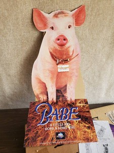 1995 Babe the Movie unused Promotional Theater Standee - Rare!