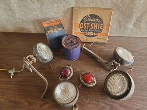 Nice Group of Rat Rod Headlights and Parts