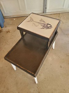 Very Cool Bone Fish MCM Side Table