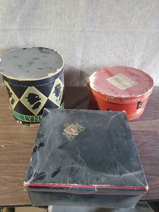 Cool Unique Vintage Hat Boxes Resistol, Dobbs, and Lynnwood
