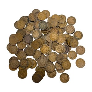 Larger Group of 1900s Indian Head Cents
