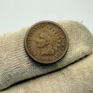 1884 Indian Head Cent  Classic 19th-Century U.S. Copper Coin