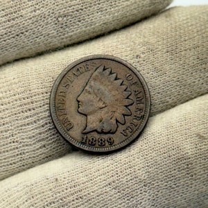 1889 Indian Head Cent  Classic 19th-Century U.S. Copper Coin