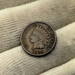 1890 Indian Head Cent  Classic 19th-Century U.S. Copper Coin