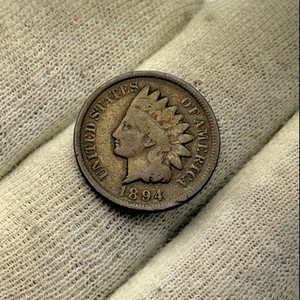 1894 Indian Head Cent  Classic 19th-Century U.S. Copper Coin