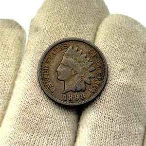 1898 Indian Head Cent  Classic 19th-Century U.S. Copper Coin