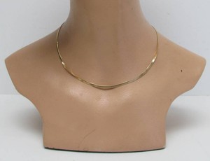 14K Gold Herringbone Necklace&nbsp