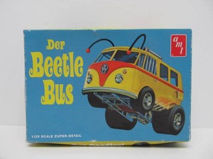 New Unbuilt Vintage German DER BEETLE BUS amt Model Kit