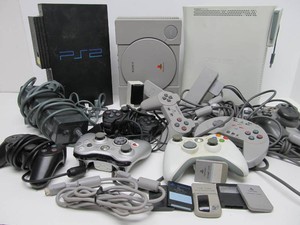 Group of Video Game Systems Playstation, PS2 &amp XBox 360