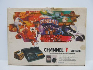 Nice Vintage CHANNEL F System II Fairchild Video Game System BOX ONLY