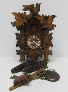 Vintage German Cuckoo Clock #4