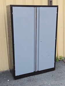 Large Metal Garage Storage Cabinet