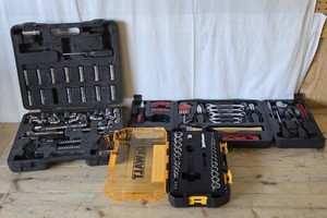 Large Lot of DEWALT &amp Other Hand Tool Sets
