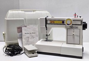 Working Vintage WHITE Sewing Machine wCase - Model 1505