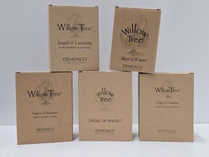 5 Mint in Box WILLOW TREE Angels