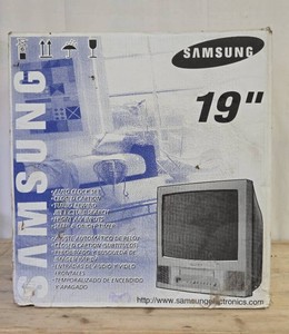 NOS Never Opened Retro SAMSUNG Combination TV  VCR&nbsp