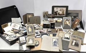 LARGE Estate Lot of Antique Photographs