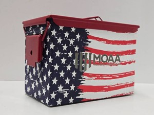 Very Cool American Flag Design MOAA Bull-It Box&nbsp