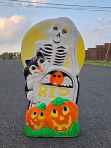 Excellent Large Vintage HALLOWEEN Blowmold #4