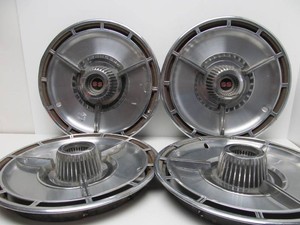 Original Vintage 1970s era Chevy Camaro SS Hubcap Set of 4