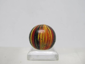 Early Handmade Indian Swirl Marble