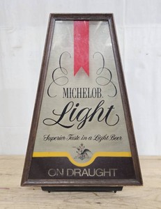 Lighted Vintage MICHELOB LIGHT Beer Sign