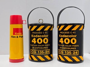 Vintage KODAK Camera  Film Advertising Ice Buckets &amp Thermos
