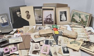LARGE Estate Lot of Vintage &amp Antique Photographs Ephemera Letters etc #1