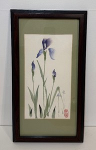 Framed Signed Original Watercolor by Helen Jiang