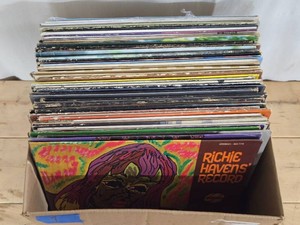 Large Lot of Assorted Vintage Vinyl Records #1 - Folk Music